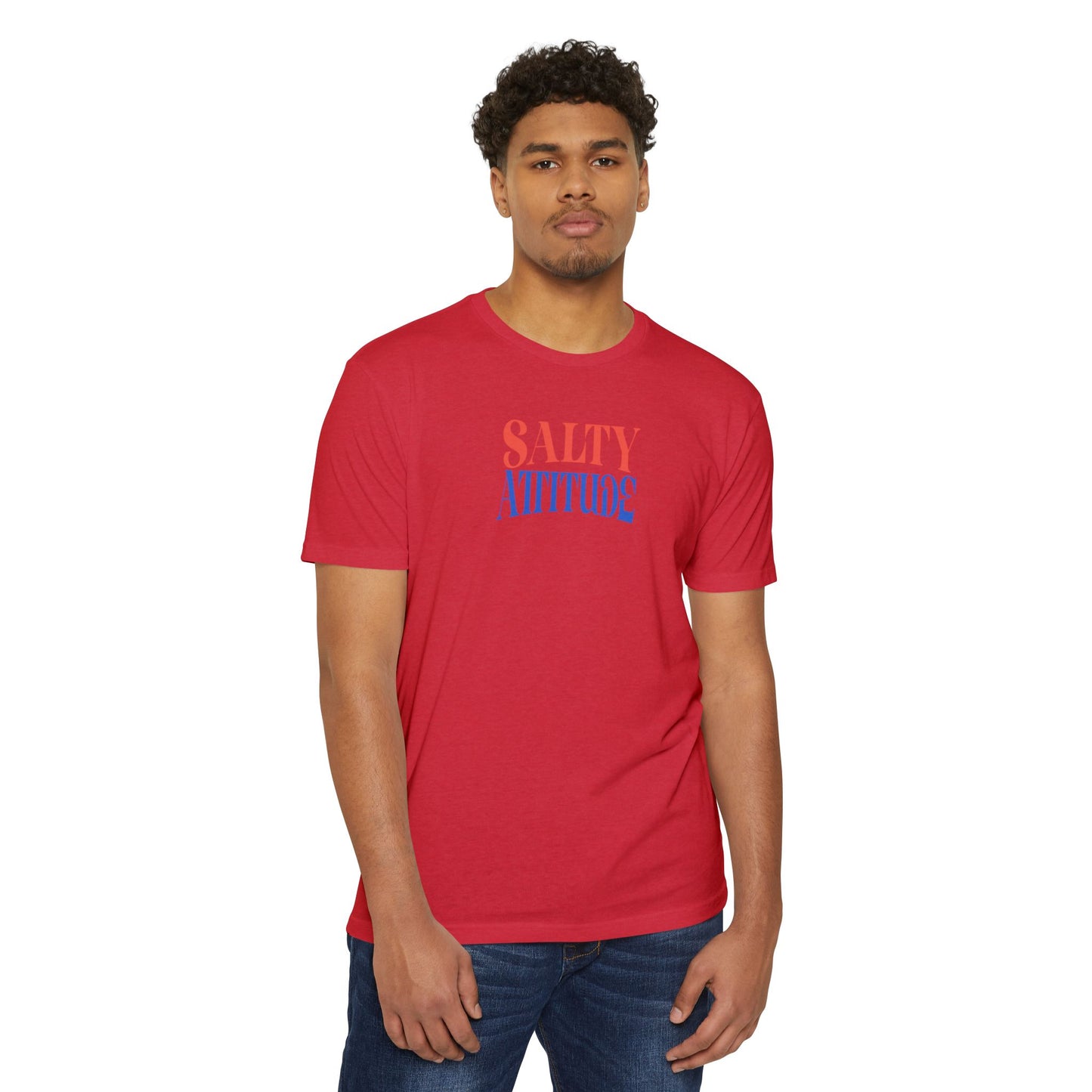 Salty Attitude Beach T-Shirt — Tropical Vacation Graphic Tee