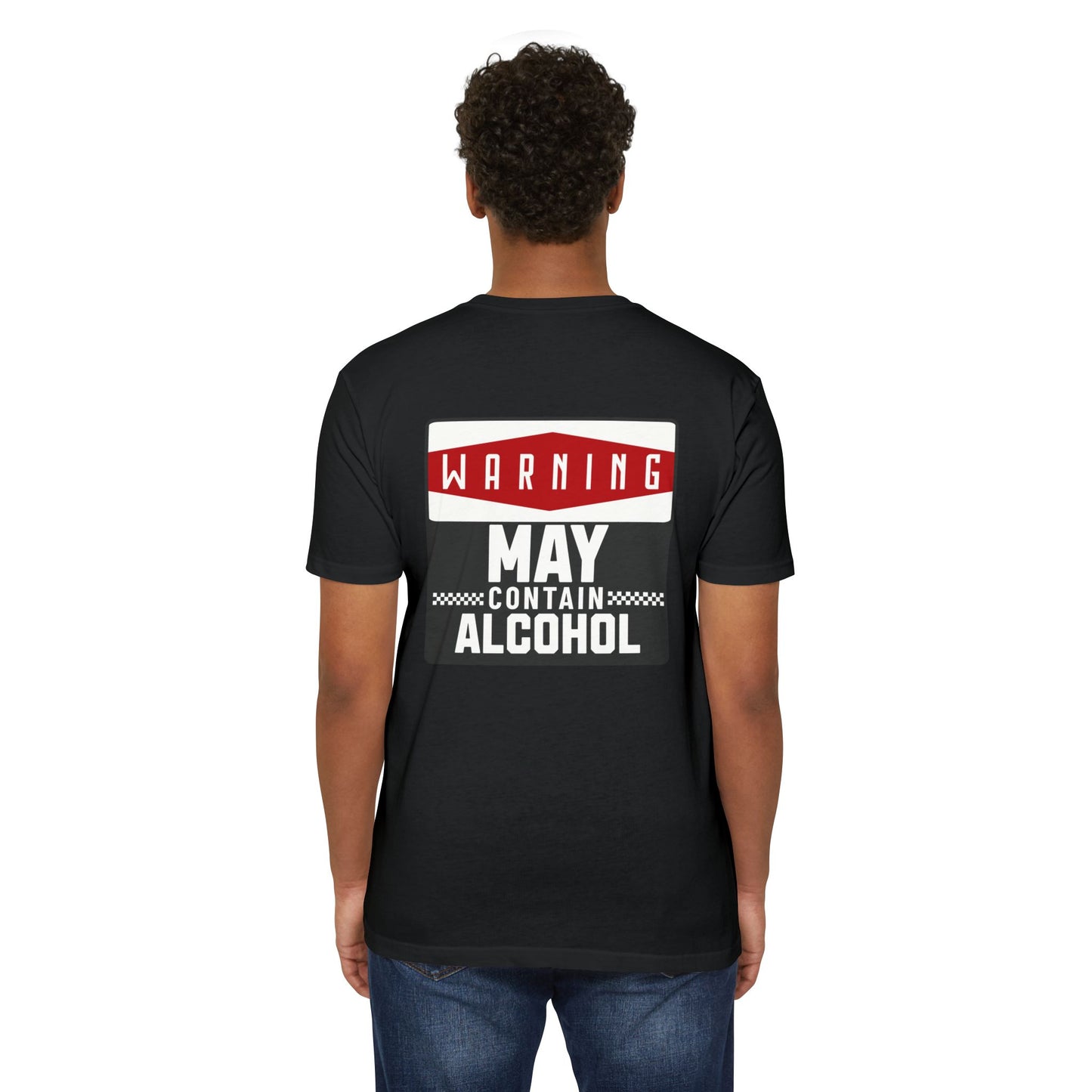 Warning May Contain Alcohol T-Shirt — Funny Salty Attitude Tee for Party Lovers
