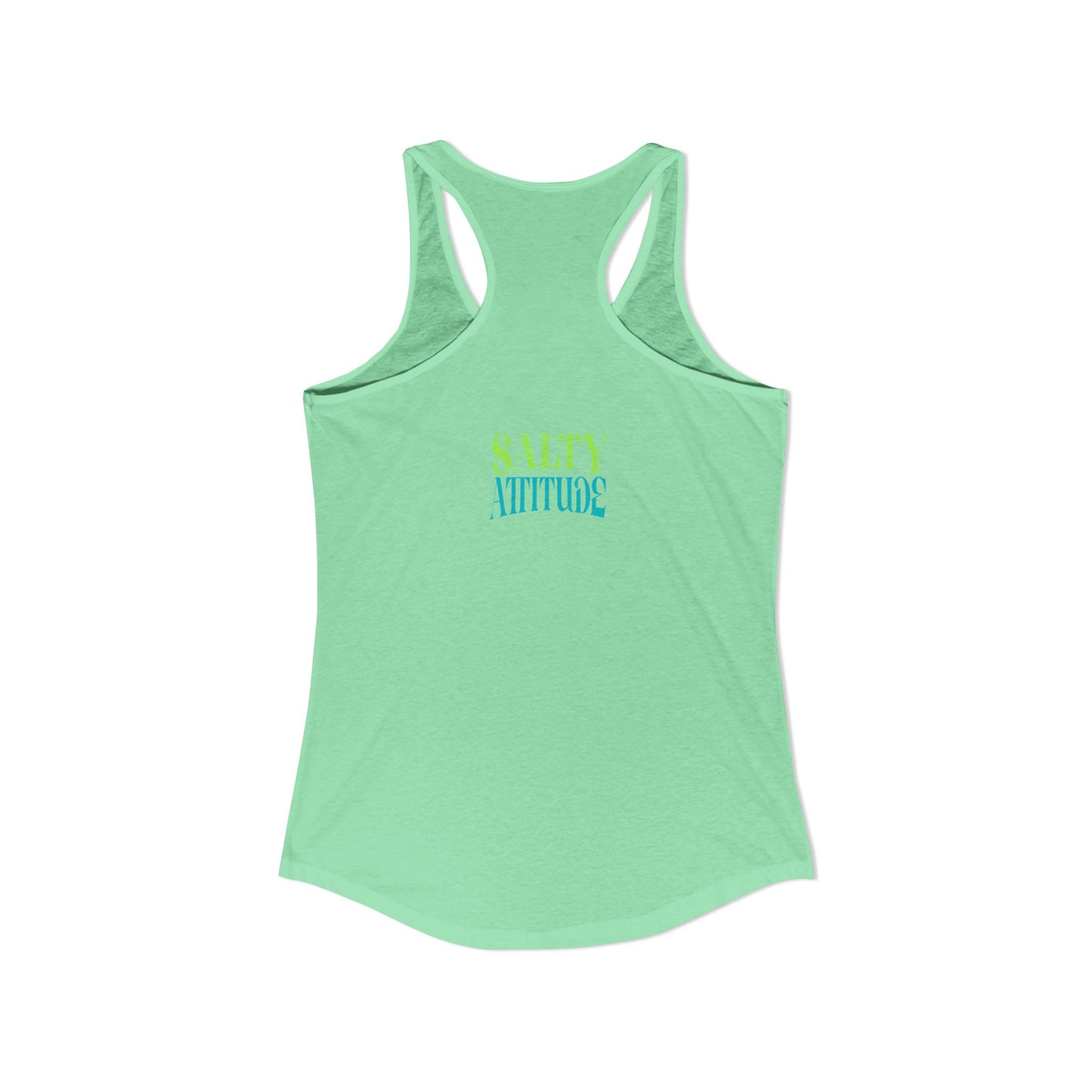 Wanted Salty Attitudes Summer Shirt, Beachwear, Women's Tropical Tank Top