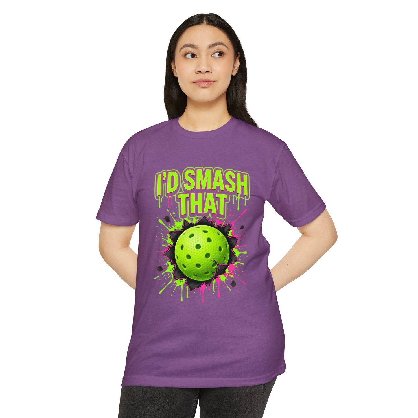 I'd Smash That Pickleball T-Shirt — Salty Attitude Graphic Tee