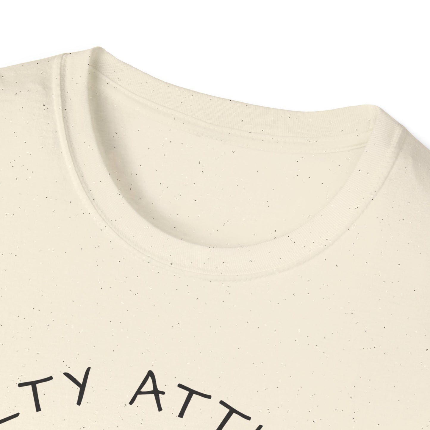 Salty Attitude Beach T-Shirt — Coastal Vacation Shirt with Boat & Palm Icons