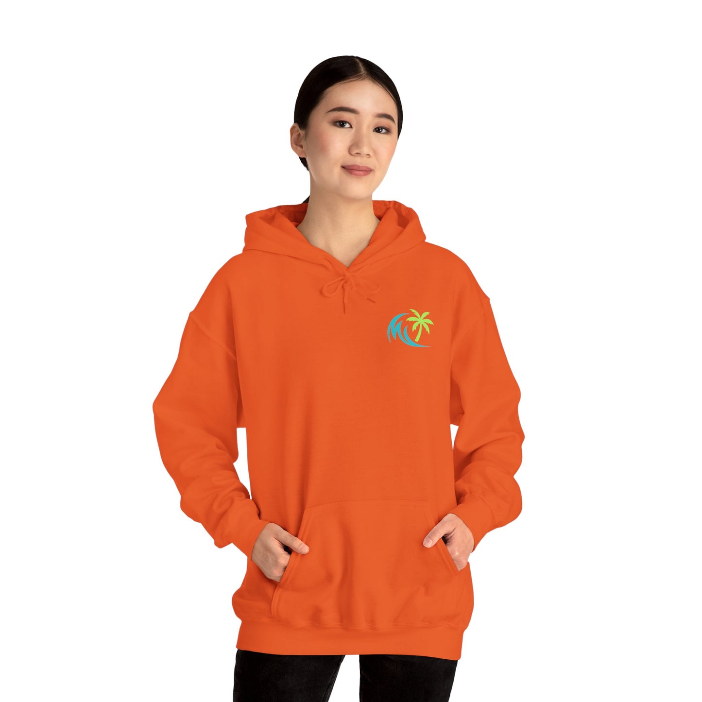 Vibes hoodie | Palm Tree Wave hoodie