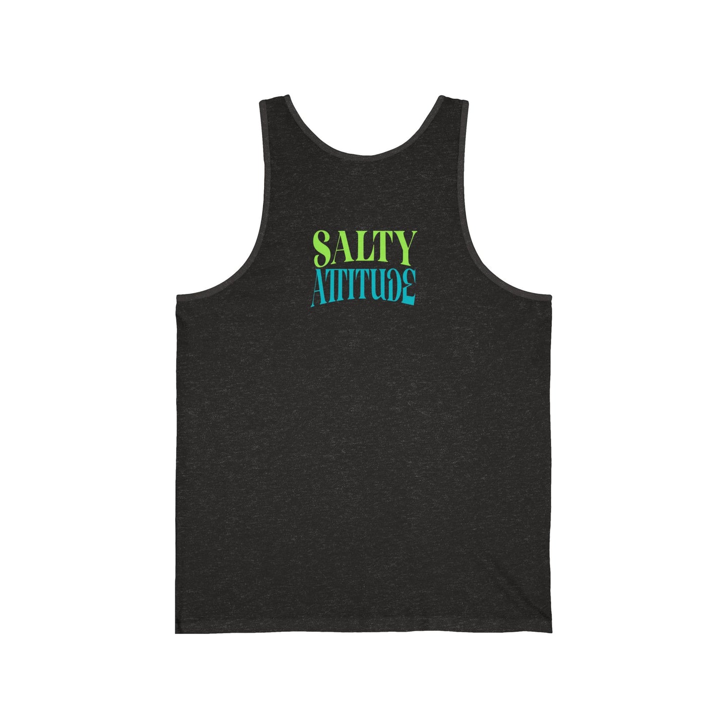 Tropical Vibes Tank, Beach Party Wear, No Apologies Top, Salty Attitude Shirt
