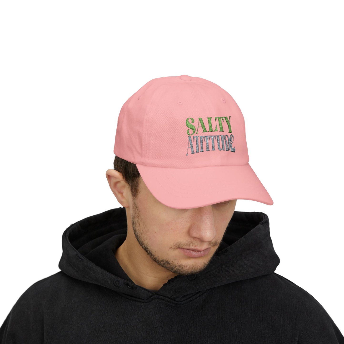 Salty Attitude - Beach Vibes Classic Dad Cap, Summer Hat,