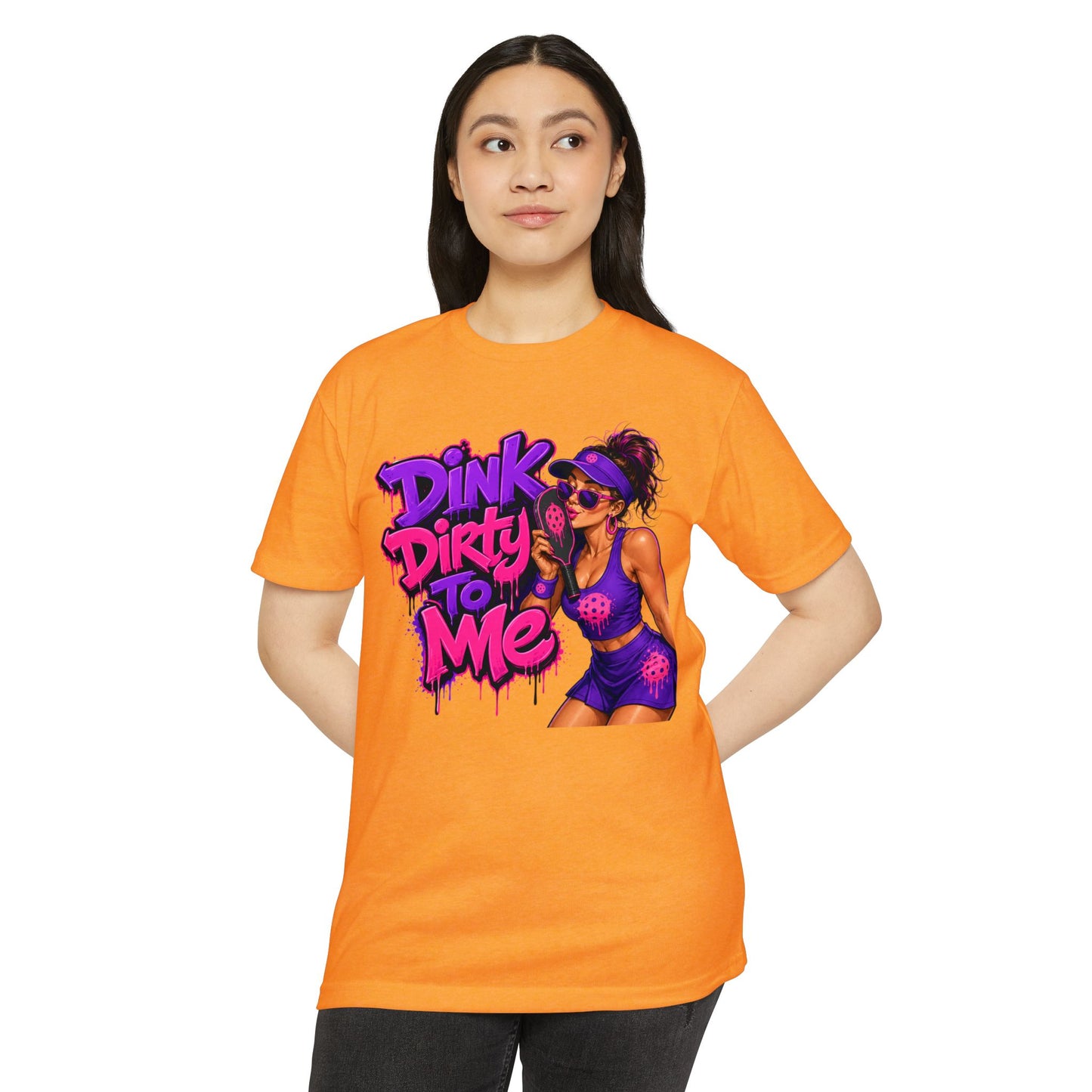 Dink Dirty To Me T-Shirt — Retro Pin-Up Beach Tee (Salty Attitude)