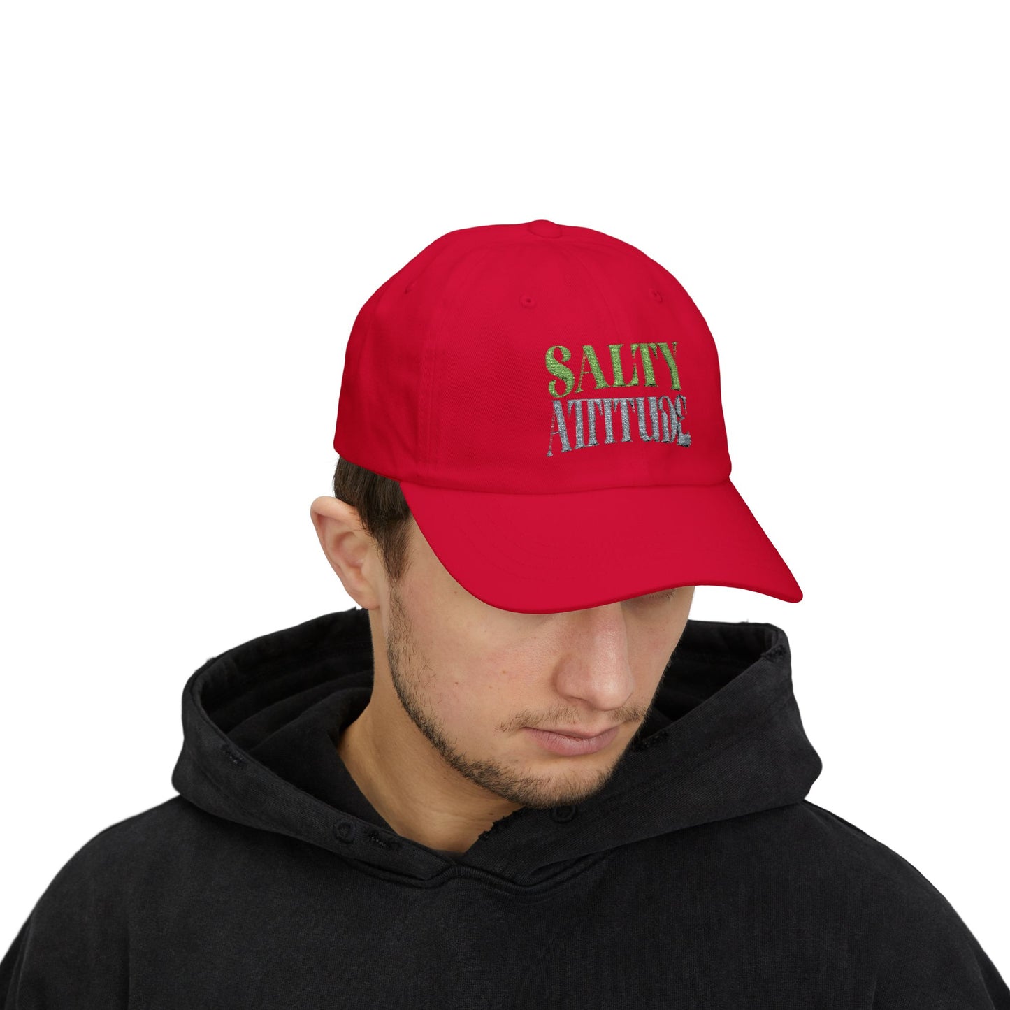 Salty Attitude - Beach Vibes Classic Dad Cap, Summer Hat,