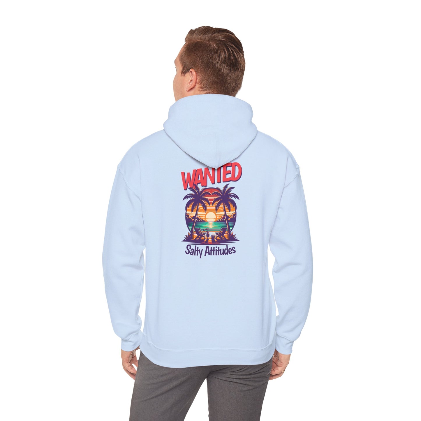 Wanted hoodie | Palm Tree Wave hoodie