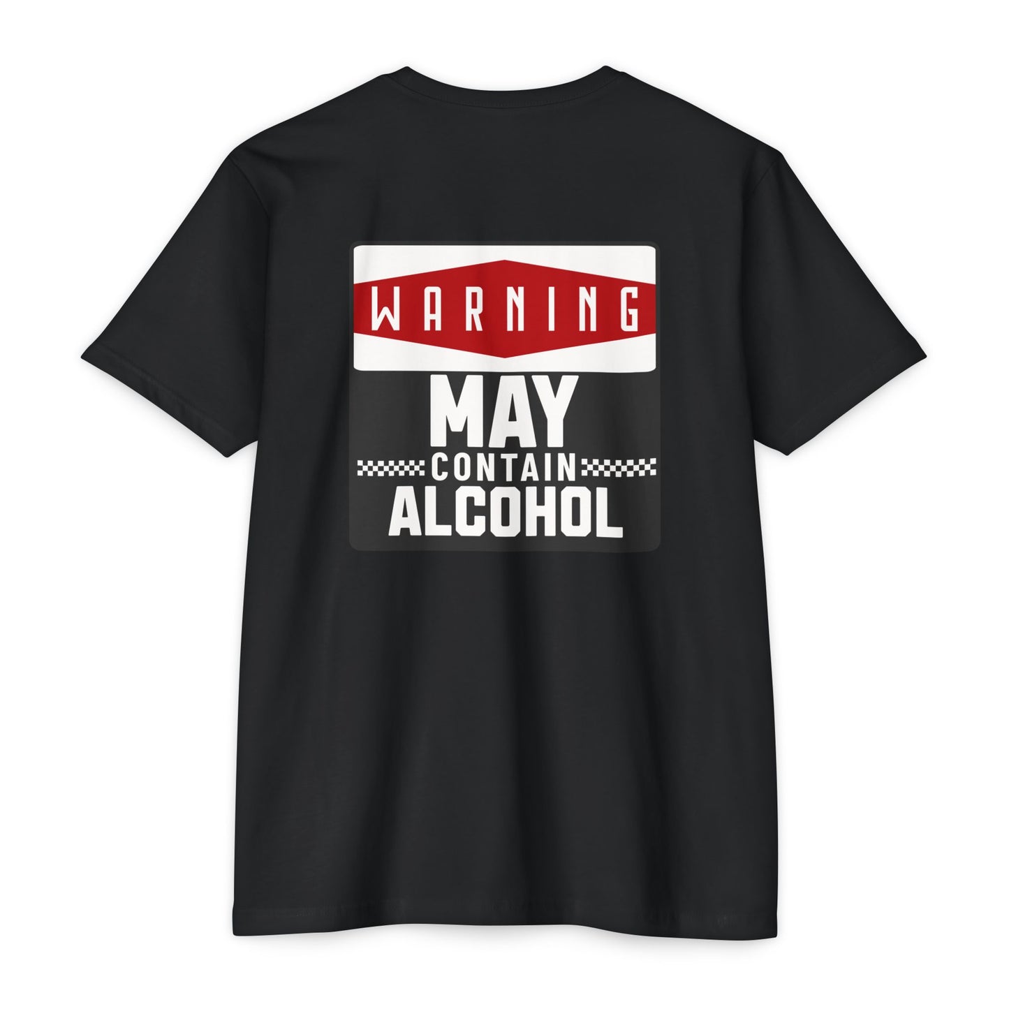 Warning May Contain Alcohol T-Shirt — Funny Salty Attitude Tee for Party Lovers