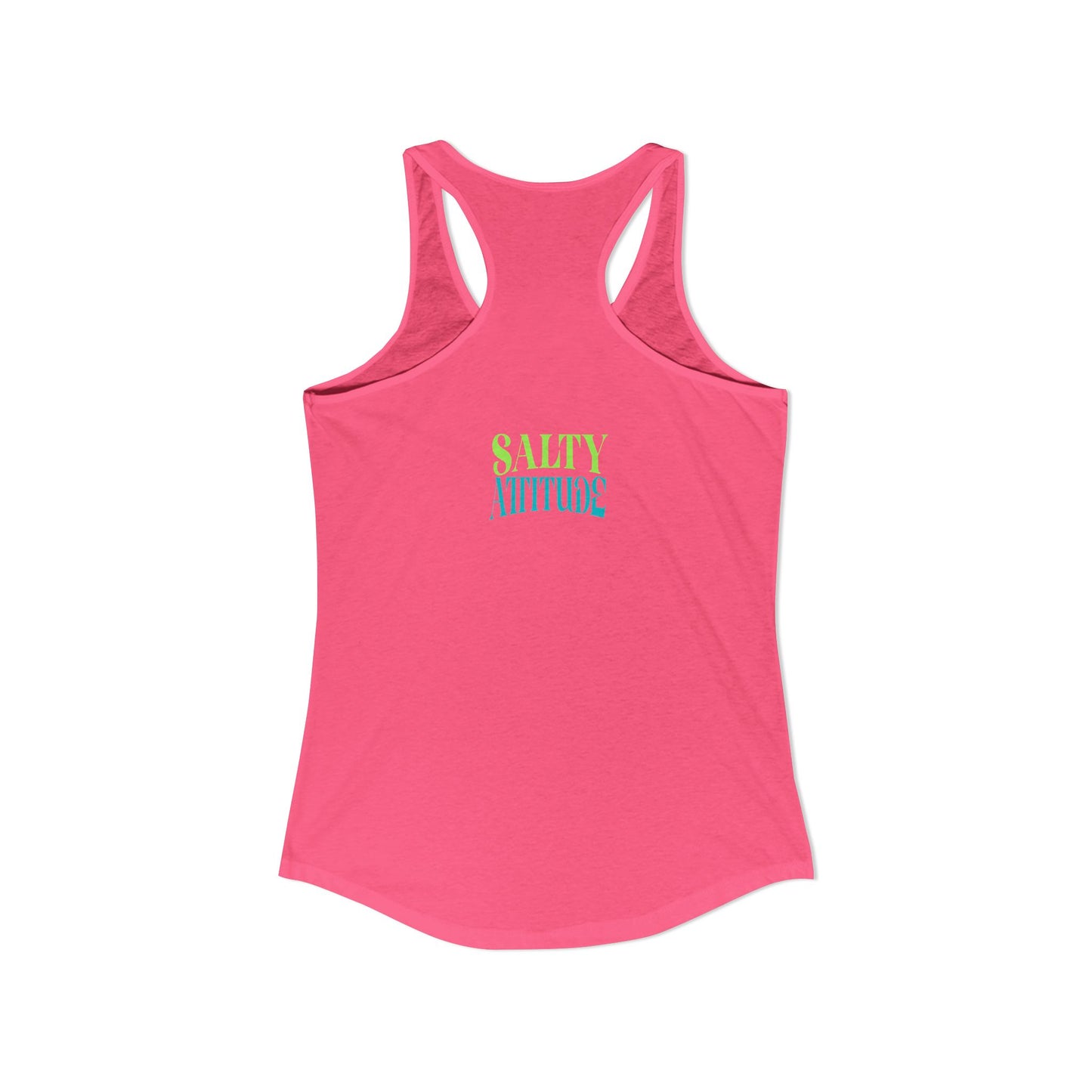 Wanted Salty Attitudes Summer Shirt, Beachwear, Women's Tropical Tank Top