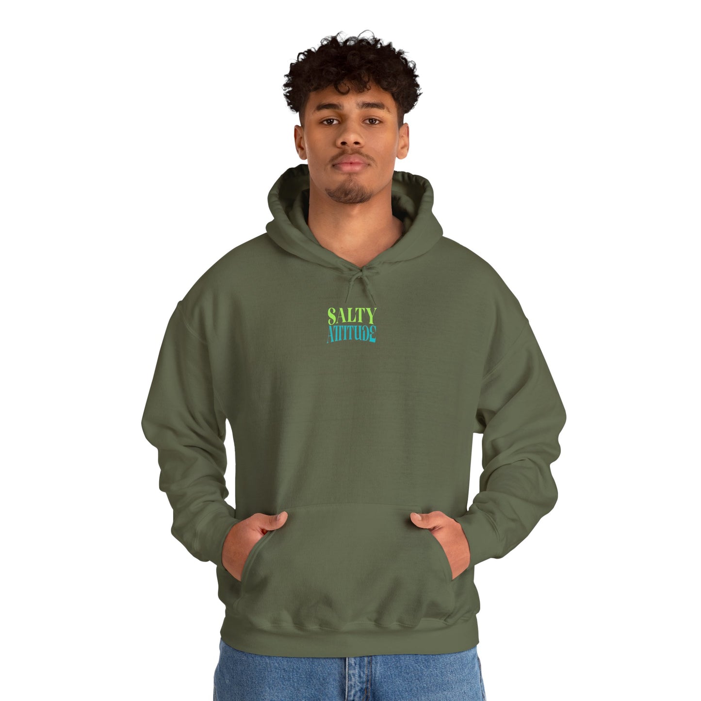 May Contain Alcohol | Palm Tree Wave hoodie