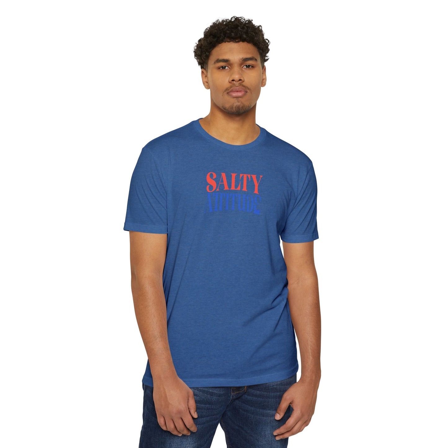 Salty Attitude Beach T-Shirt — Tropical Vacation Graphic Tee