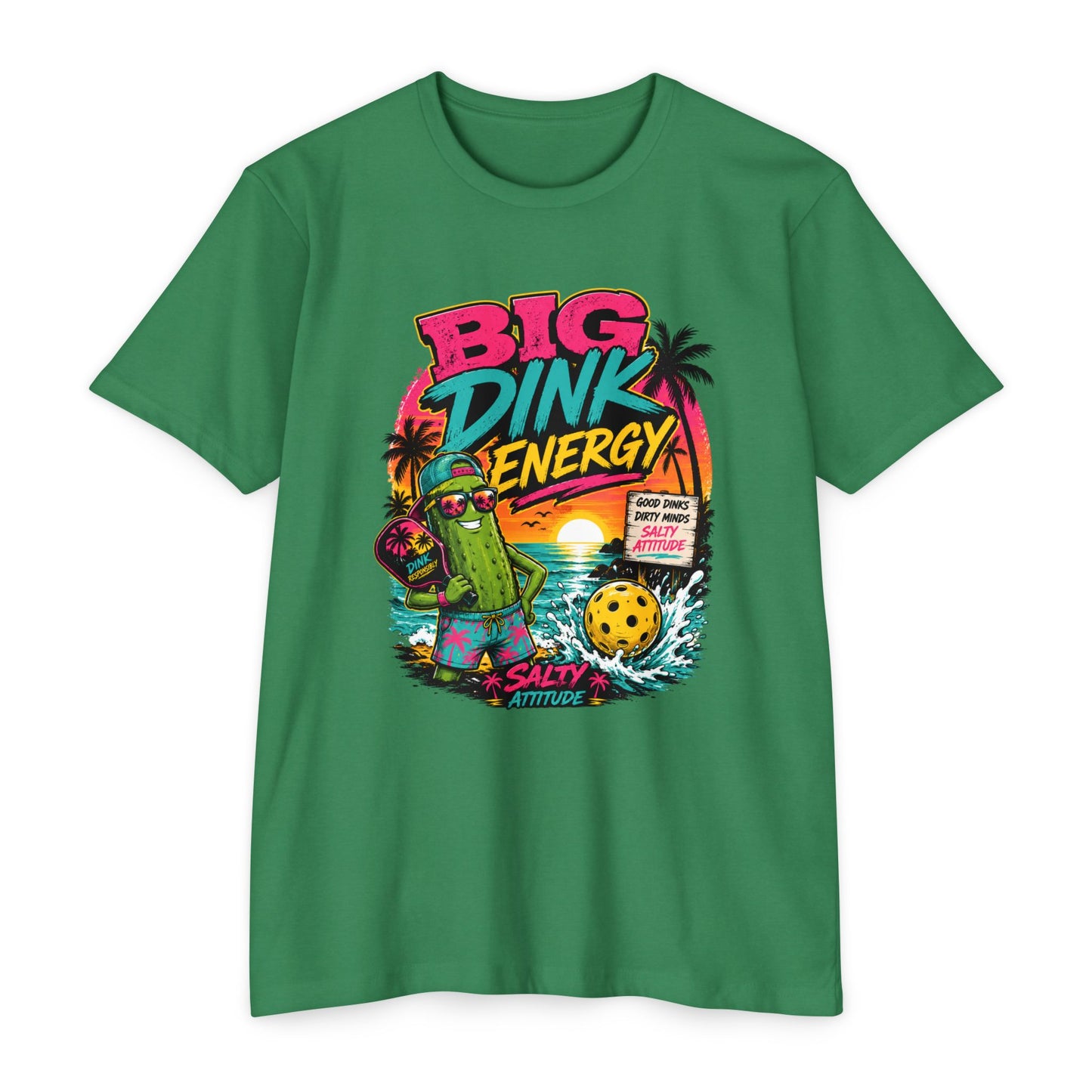 Big Dink Energy Pickleball T-Shirt — 'Big Dink Energy' Graphic Tee